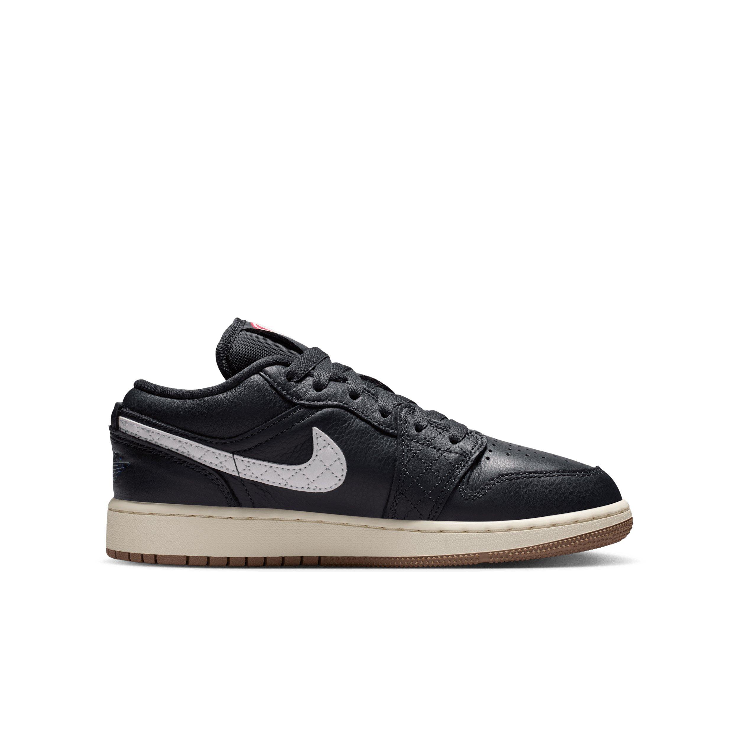 Jordan 1 Low SE "Off Noir/University Red/Game Royal/Sail" Grade School Boys' Shoe - OFF NOIR/RED/ROYAL/SAIL